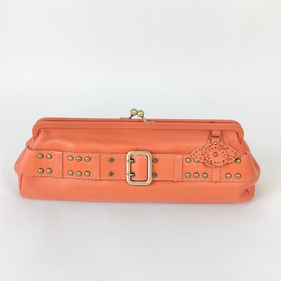 BCBG Buckle Leather Shoulder Bag - Picture 2 of 12